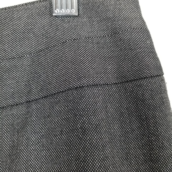 Nic + Zoe Womens Straight Leg Front Zip Trouser Pants Sz 12 Gray Wide Waist Band - Picture 3 of 8